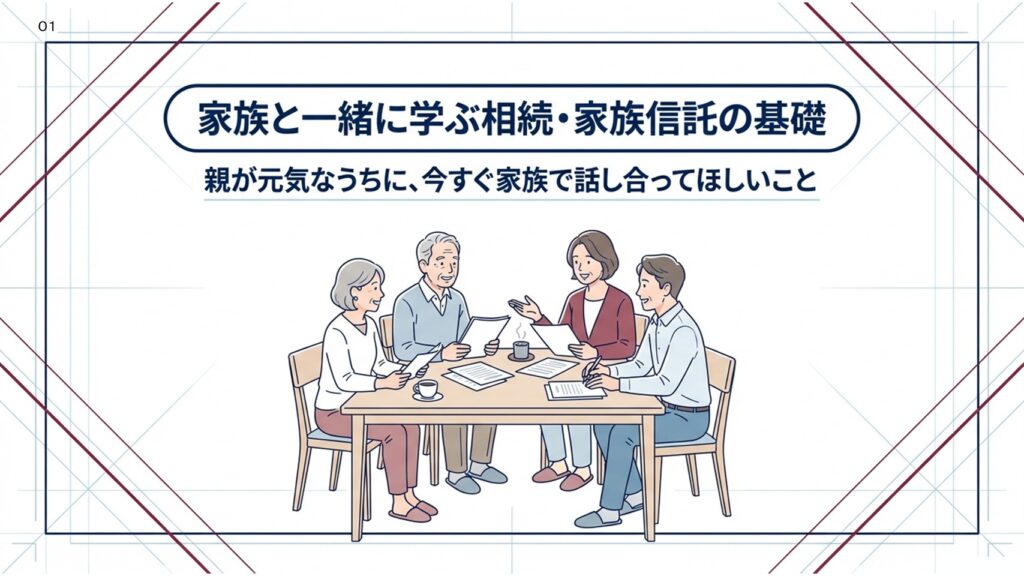 親が認知症になる前に──今すぐ家族で話し合ってほしいこと