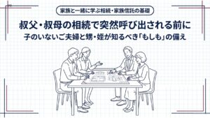 叔父・叔母の相続で、突然呼び出される前に知っておきたいこと