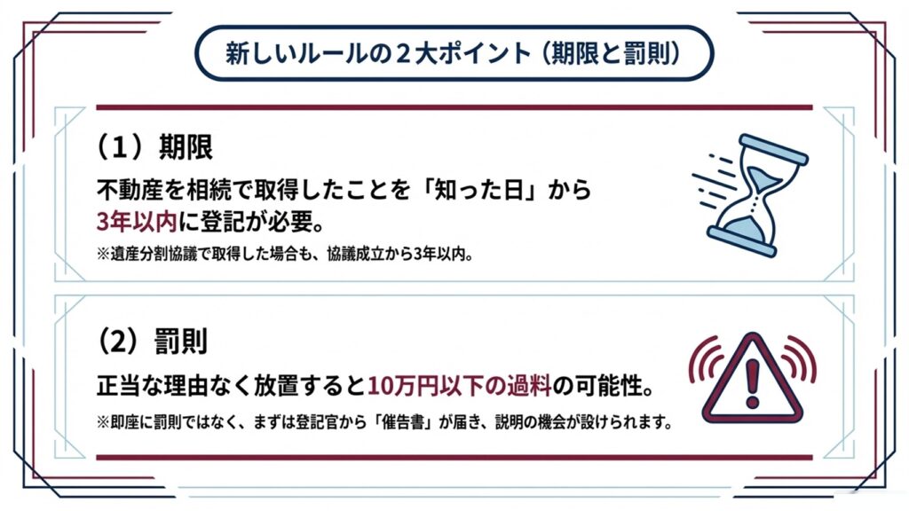 新しいルールのポイント