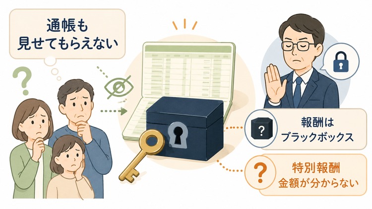 ひどい実態５：報酬はブラックボックス——通帳も見せてもらえない