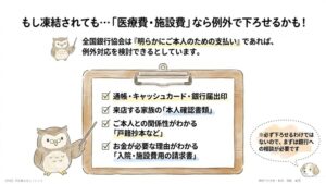 後見人をつけずにお金を引き出す方法
