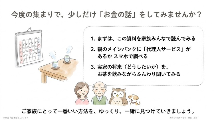 ご家族で話し合い