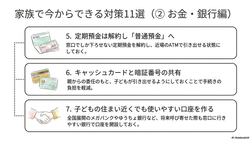 今から家族でできる対策11選