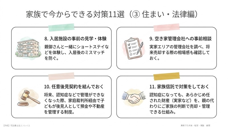 今から家族でできる対策11選