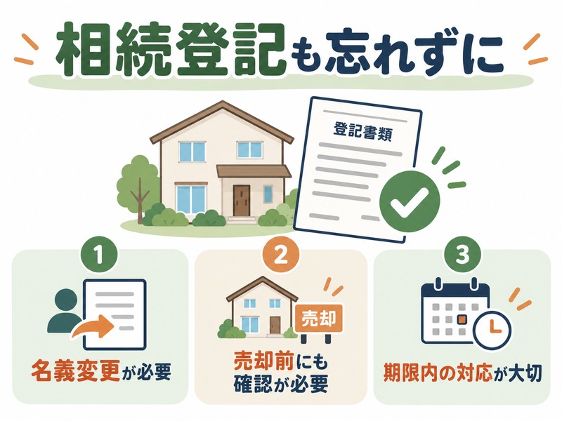 実家を相続した場合に必要な相続登記