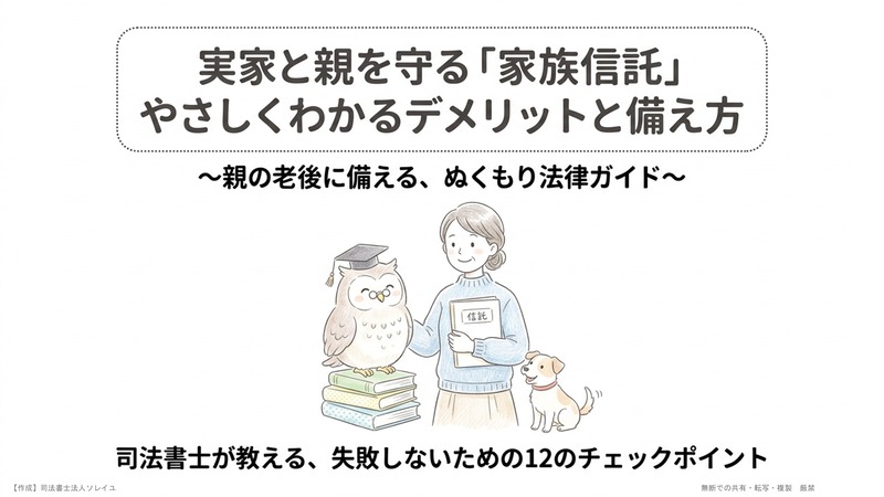 家族信託のデメリット・注意点12選